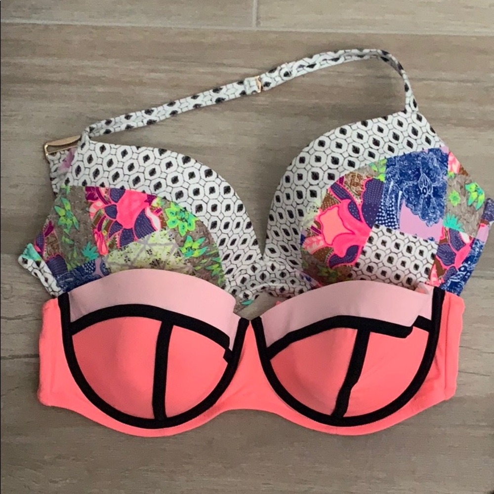 Victoria secret and pink bathing suit tops